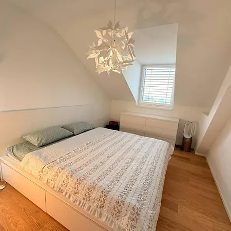 View Cozy Rooftop Flat Centre