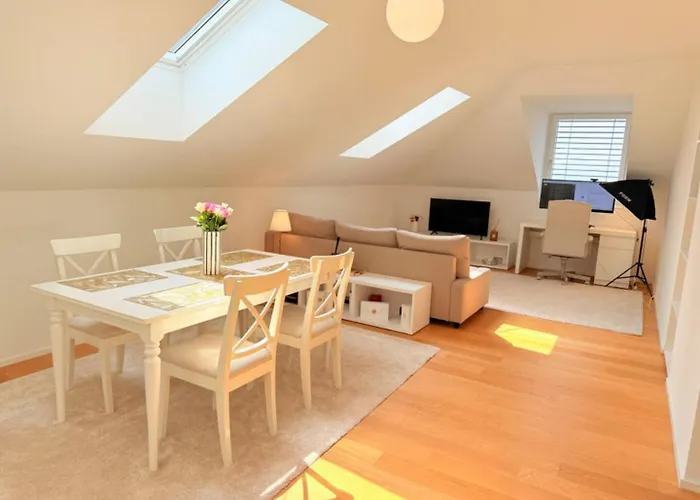 Appartement View Cozy Rooftop Flat Centre Lausanne