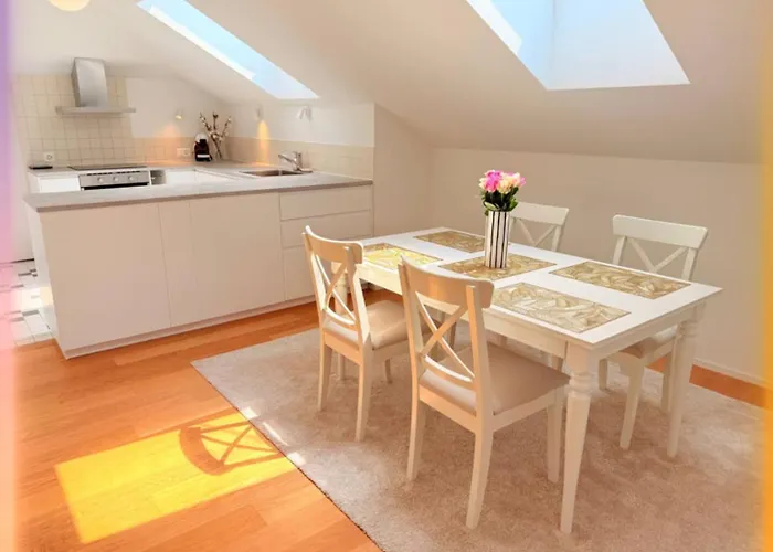 View Cozy Rooftop Flat Centre Appartement